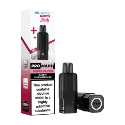 Hayati Pro Max Plus 6000 Prefilled Pod Smooth Strawberry Ice