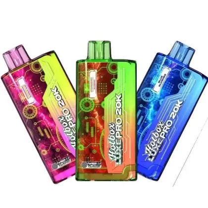 HotBox Luxe Pro 20000 Vape - Pack Count#Single Pack~Flavor#Blue Dream>Blue Razz Cherry Lime>Blue Slushee>Crisp Mint>Frozen Pink Lemonade>Kiwi Strawberry Slushee>Orange Creamsicle>Raspberry G