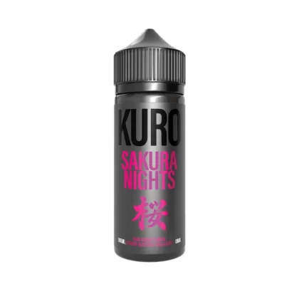 Sakura Nights 100ml Shortfill E-Liquid by Kuro