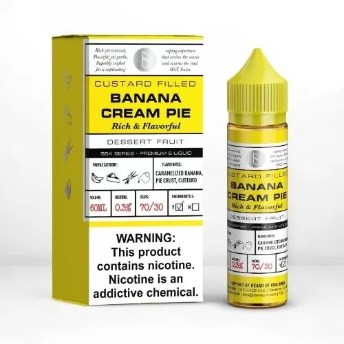 BSX E-Liquid – Banana Cream Pie 60ml