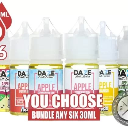 Reds Apple 7 Daze Salt Bundle 6x30ml (180ml)