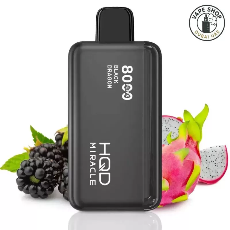 Hqd miracle 8000 puffs zero nicotine (0%) Disposable Vape Buy in Dubai - Vapeshopdubaiuae - Image 2