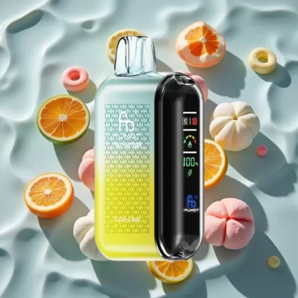 Fumot Tornado 20000 Puffs Disposable Vape with Dual Mesh Coil, 20ml E-liquid, Cotton Candy Flavor - Bangvapeaustralia