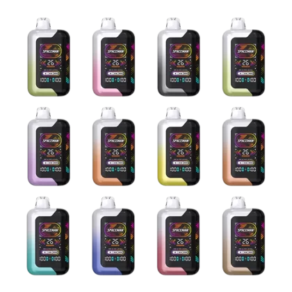 SMOK Spaceman SP40000 Disposable - Blackberry Razz, Blue Razz Ice (ED6D6D)