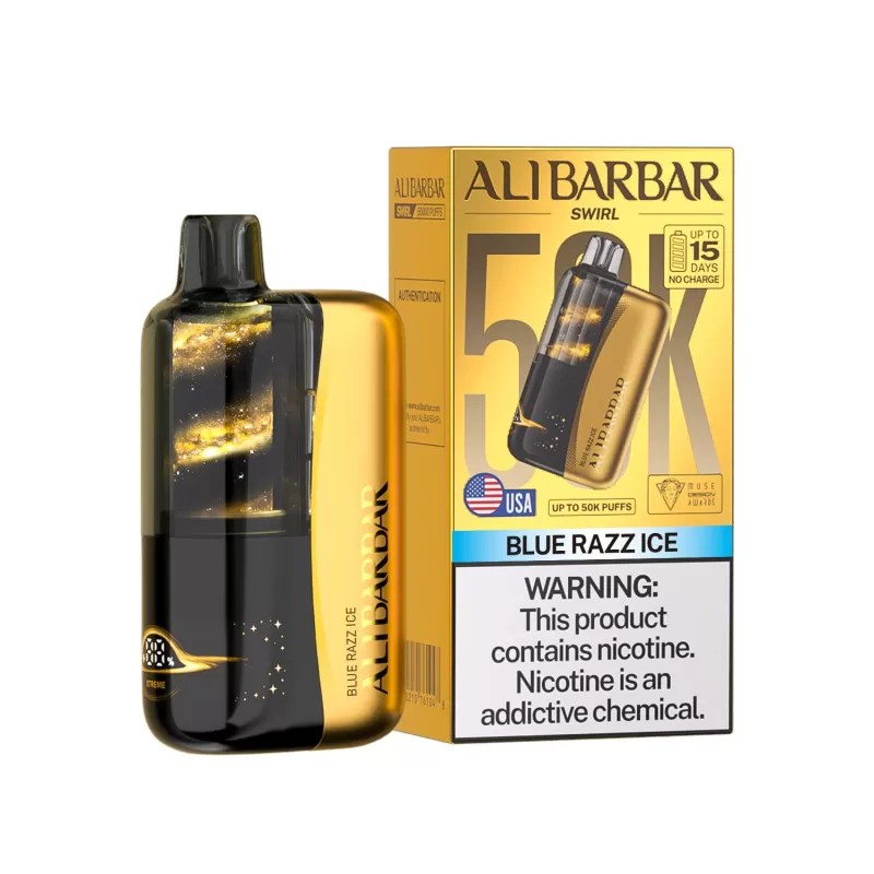 ALIBARBAR "SWIRL" 50K Puff Disposable Device - 50,000 - Pure - Image 3