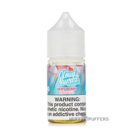 Cloud Nurdz Salts – Iced Very Berry Hibiscus 30mL - Nicotine Strength#25mg>50mg