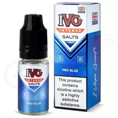 Pro Blue E-Liquid by IVG Intense Salts