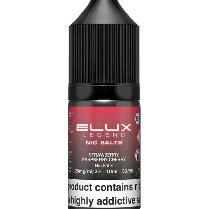 Elux Legend Strawberry Raspberry Cherry Nic Salt Vape Juice - 20mg