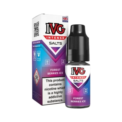 IVG Intense Forest Berries Ice Saltnic Vape Juice - 10mg