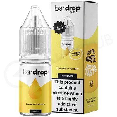Banana Lemon Nic Salt E-Liquid by Bar Drop Salts