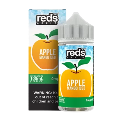 Reds Apple Mango Iced eJuice - Vape Product; Vape Product, Vape Product