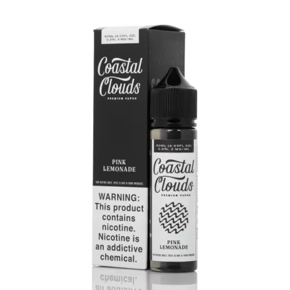 Coastal Clouds Pink Lemonade Vape e-Liquid 60mL - Beyondvape