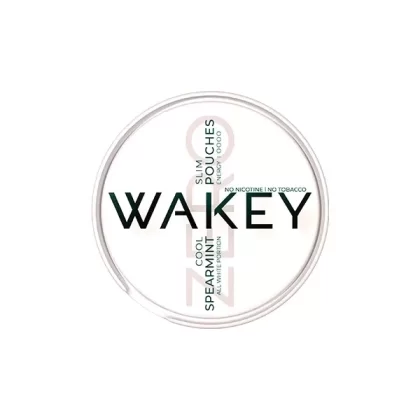 Wakey Zero Cool Spearmint Pouches (20pouches/box)