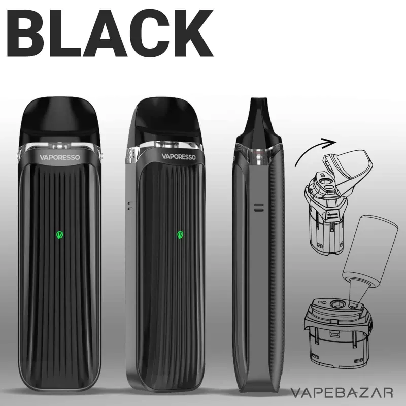 Vaporesso Luxe QS Podsystem – Black - Image 2