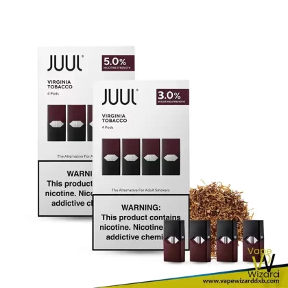 JUUL Pods Virginia Tobacco 5% Nicotine Dubai