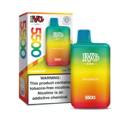 IVG Box Rainbow Disposable Vape 5500Puff