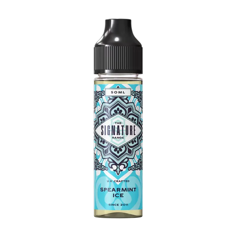 Spearmint Ice by The Signature Range 50ml - Ecigwizard