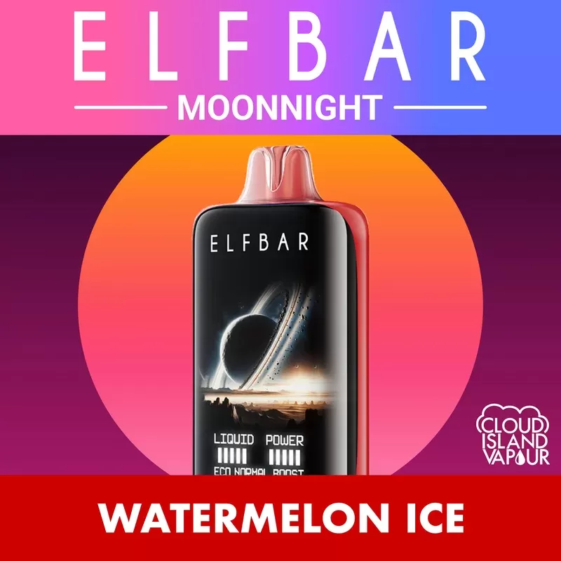 ELF BAR MOONNIGHT 70K Disposable Vape – Watermelon Ice