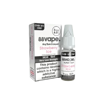 88Vape Strawberry Ice 10Ml E-Liquid
