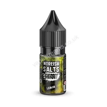 Lemon Sherbet Nicotine Salt e-Liquid by Moreish Salts - Vapestreams Co