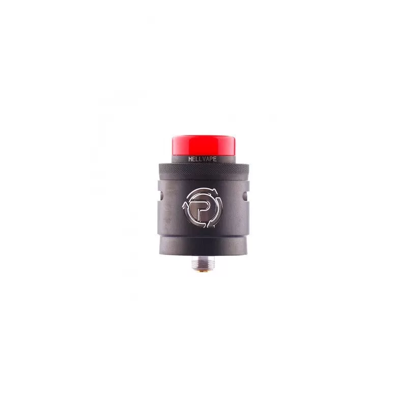 Hellvape Passage RDA Atomizer 24mm - Full Black - Image 2