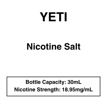 Yeti – Nic Salt – 30mL