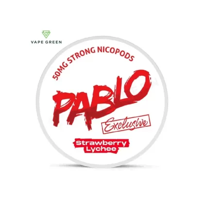 Strawberry Lychee Nicotine Pouches by Pablo - Eliquidsupply