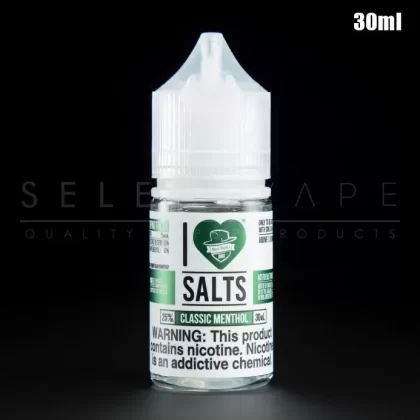 I Love Salts – Classic Menthol Nic Salt 30ml