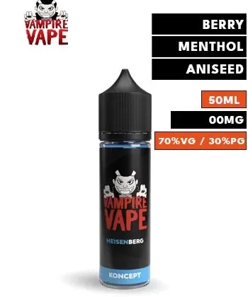 Heisenberg Shortfill eLiquid by Vampire Vape 50ml - 0mg / 50ml