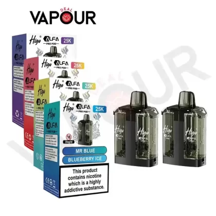 Higo Alfa Pro 25K Pods - Lemon & Lime