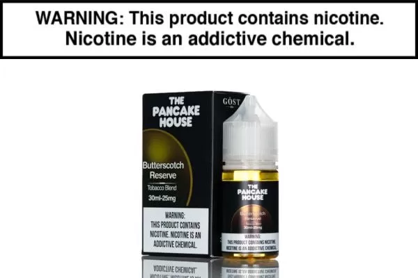 Butterscotch Reserve by Pancake House Salt 30ml - Vapejuice