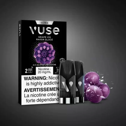 Grape Ice E-Liquid Vuse Ultra Pods