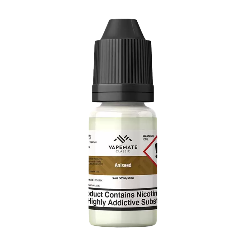 Vapemate Classic Aniseed 10ml - 50VG / 50PG / 6mg - Vapeshop Co