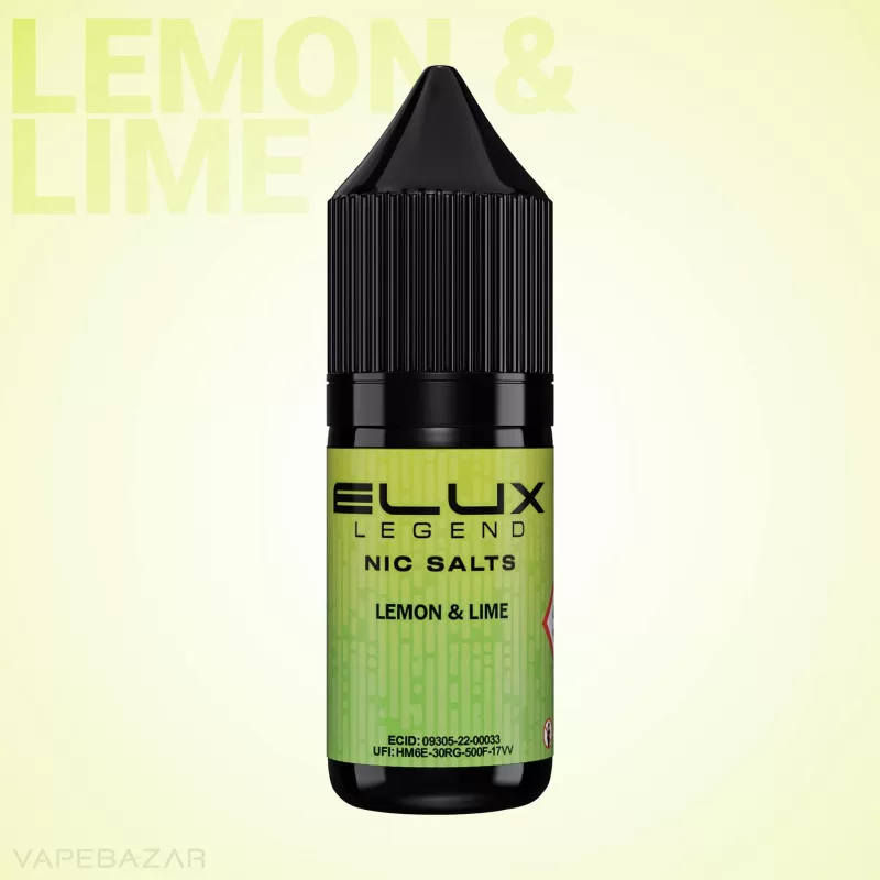 ELUX Legend Nic Salts – Lemon & Lime - Vapebazar - Image 2