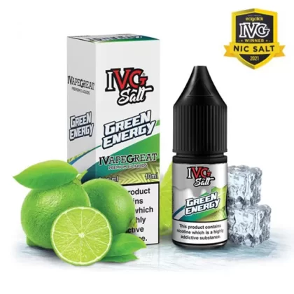 IVG Green Energy Nic Salt E-Liquid - 20mg