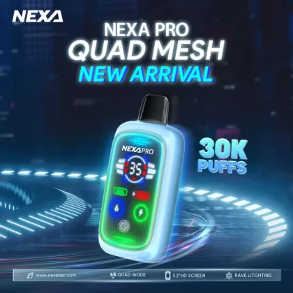 NEXA Pro 30K Puff Disposable Device - 30000 Puffs - Grape Burst