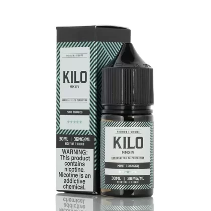 Mint Tobacco – KILO MMXIV Salts – 30mL