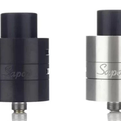 Wotofo Sapor V2 RDA – 22mm Dual Coil RDA - colour#Black (3F9041)