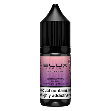 Elux Berry Lemonade Nic Salt Vape Juice 10ml