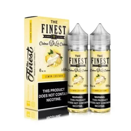 Lemon Custard E-Liquid by The Finest - Size#120ml~Nicotine#0MG>6MG