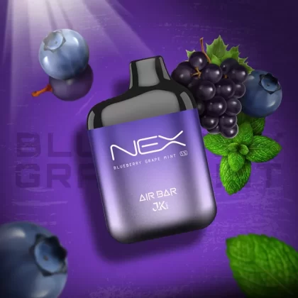 AIR BAR NEX BLUEBERRY GRAPE MINT – 6500PUFF DISPOSABLE 5%