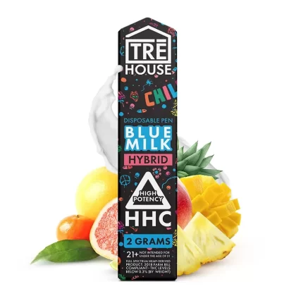 HHC Vape Pen – Blue Milk – Hybrid 2g - Vape Store