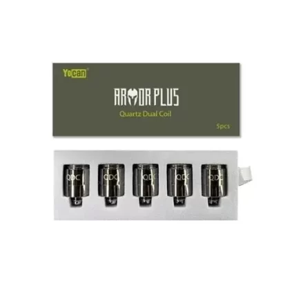 Yocan Armor Plus Coils - Type#Dual Quartz>Triple Quartz (5FA0B9)