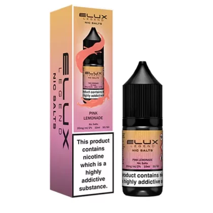 Elux Legend Pink Lemonade Nic Salt E-Liquid - 20mg