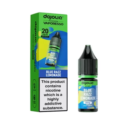 Blue Razz Lemonade Nic Salt E-Liquid by Vaporesso Dojoliq - 10 mg - Medium Strength