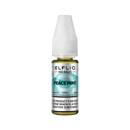 Elf Bar Elfliq Peace Mint Nic Salt E-Liquid - 10mg