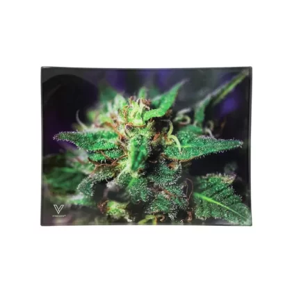 V Syndicate Blue Dream Glass Rolling Tray – 7in