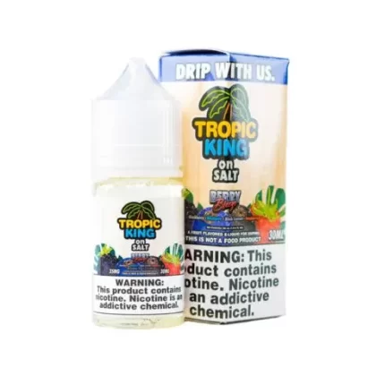 Tropic King On Salt Nic Premium E-Liquid 30ml - Maui Mango / 50mg