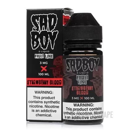Strawberry Blood – Sadboy – 100mL - Ecigpremium