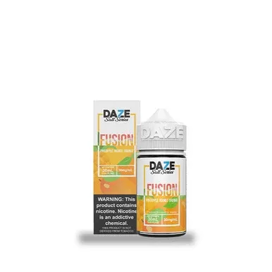 Pineapple Mango Orange by 7Daze Fusion Salt 30mL - Flavor & Nicotine Level#30mg>50mg